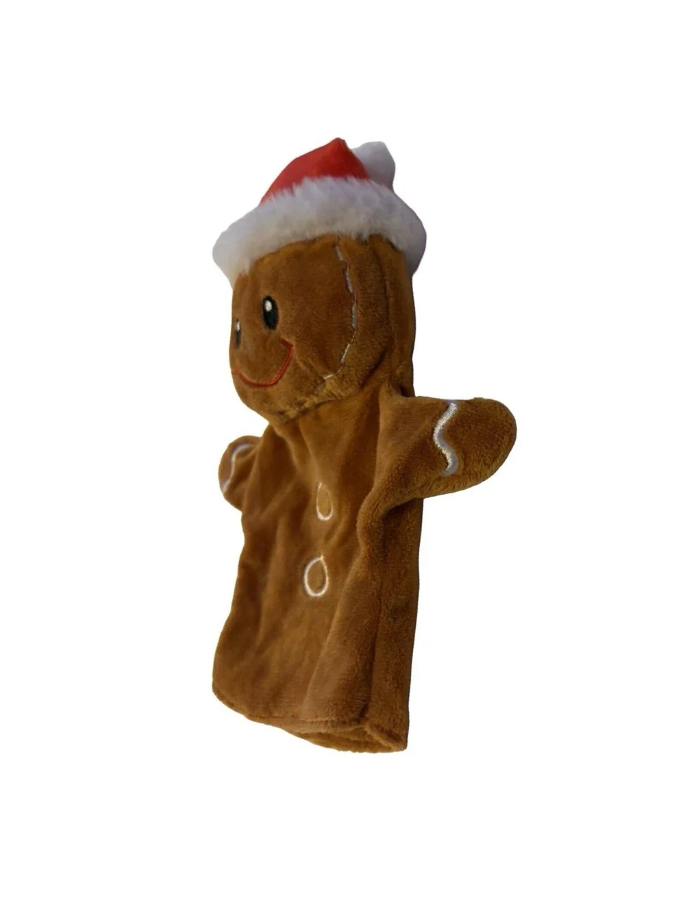 Gingerbread Man Hand Puppet Christmas Holiday 10